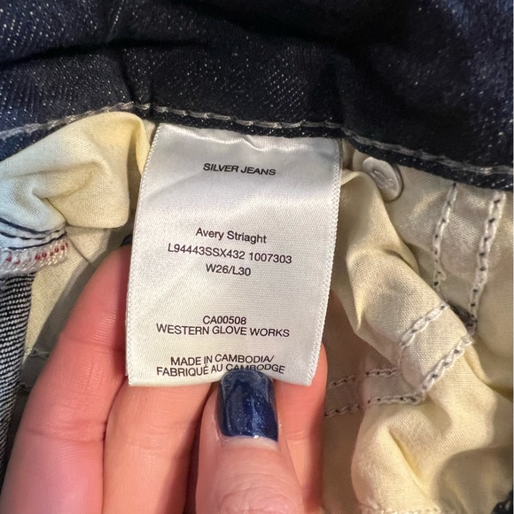 Women’s Silver Jeans - Avery Straight - Picture 3 of 3
